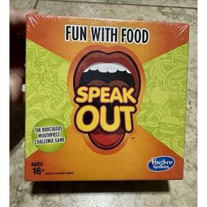 Hasbro Gaming Speak‎ Out Fun With Food Expansion Pack 72 Cards 144 Phrases New